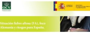 Seminario web: “Situación fiebre aftosa (FA), foco Alemania y riesgos para España” , 19 de febrero