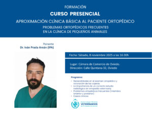 Curso del Colegio: “Aproximación clínica básica al paciente ortopédico”, 8 de noviembre